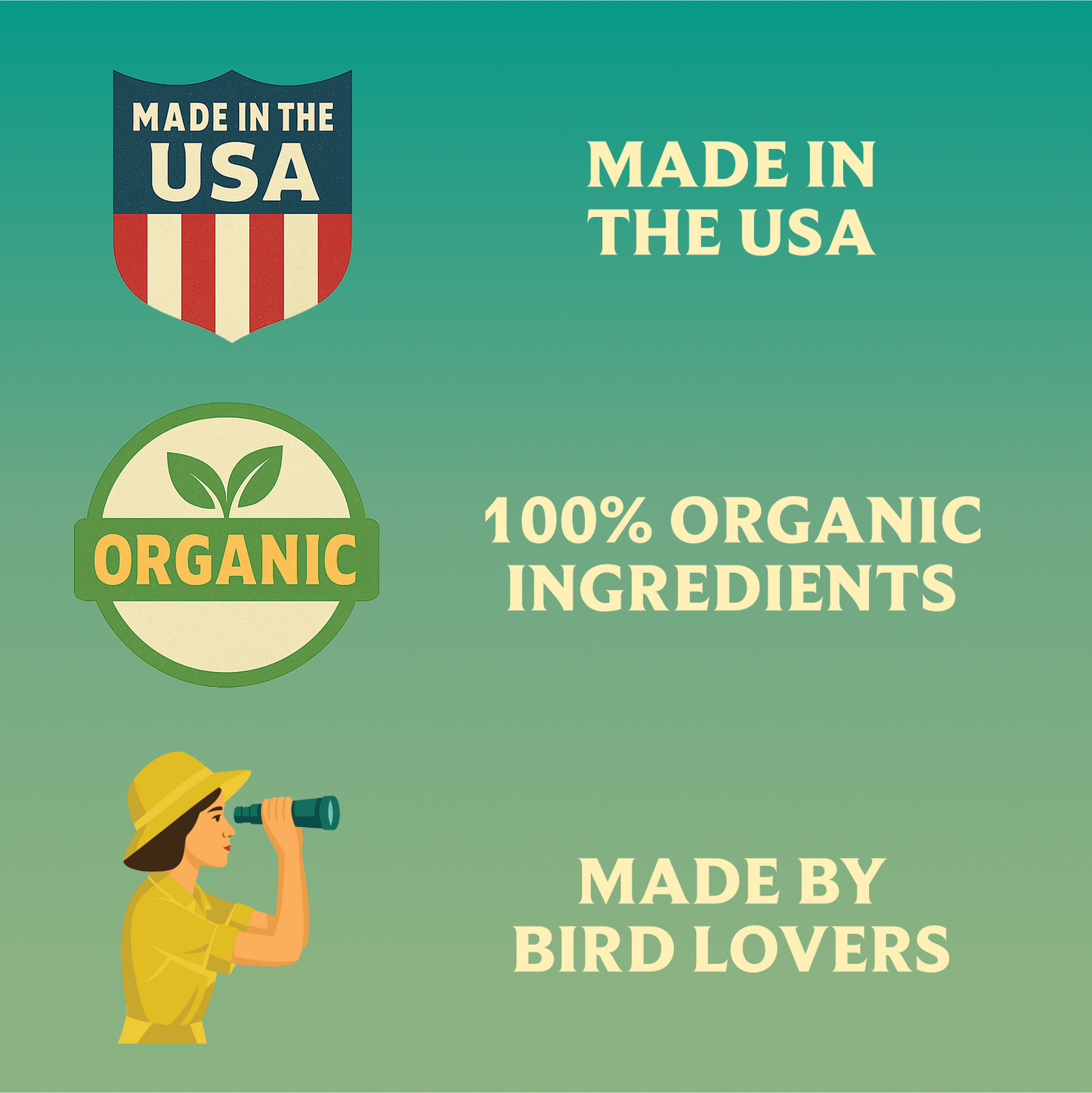 100% Organic Parakeet Food (2lb Tin)