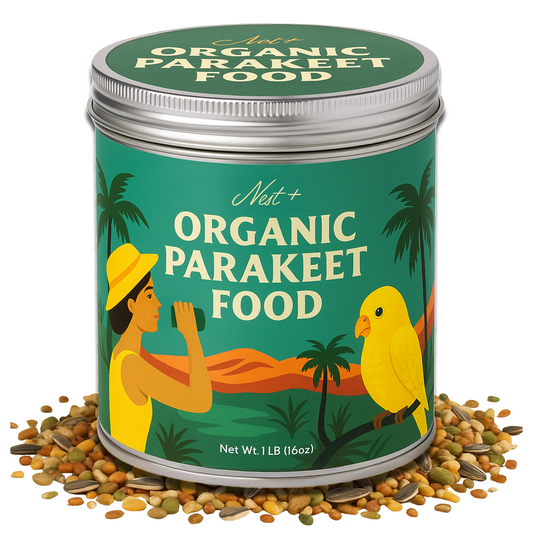 100% Organic Parakeet Food (1lb Tin)